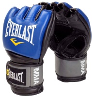 перчатки для mma everlast pro style grappling l, xl синие