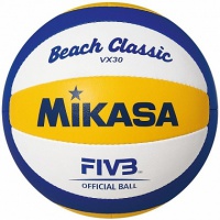 мяч для пляжного волейбола mikasa vx30 №5 (пу)