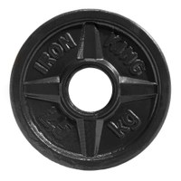 диск чугунный iron king star 51 мм 2,5 кг. черный