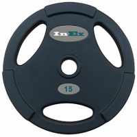 диск обрезиненный inex с 3 отверствиями inex fm/grp-5