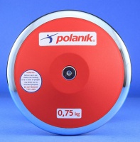диск тренировочный, пластиковый 2,5 кг polanik tpd11-2,5