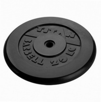 диск обрезиненный d31мм mb barbell titan 20 кг черный
