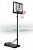 баскетбольная стойка slp standart 021ab (от 230 до 305 см, диаметр кольца:  45 см, размер щита:  75 